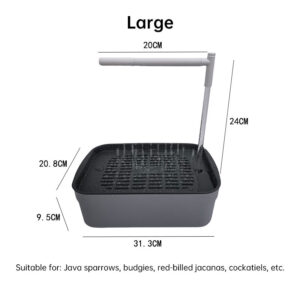 Automatic Parrot Bath​ - USB Electric Bird Bath with Circulating Water Shower