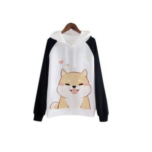 Women's printed hoodie