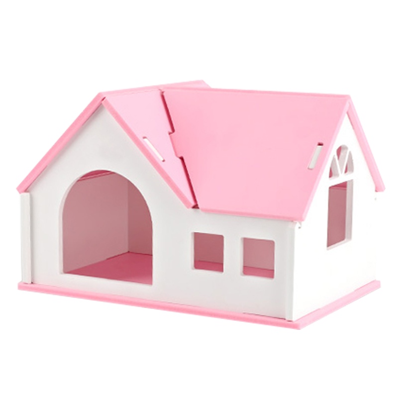 Colorful Hamster House Tunnel Toy – Durable PVC Nest with Ladder Playground