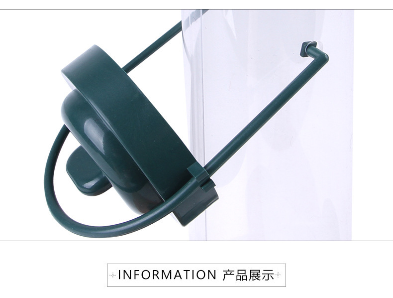 Hanging Outdoor Bird Feeder – Garden Tree Feed Station Plastic Food Dispenser