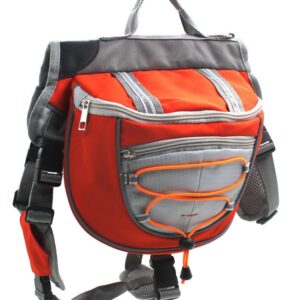 Plaid Nylon Pet Backpack – Outdoor & Hands-Free Carrier for Small Dogs and Cats