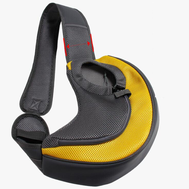 Tote shoulder bag mesh for puppies and small dogs