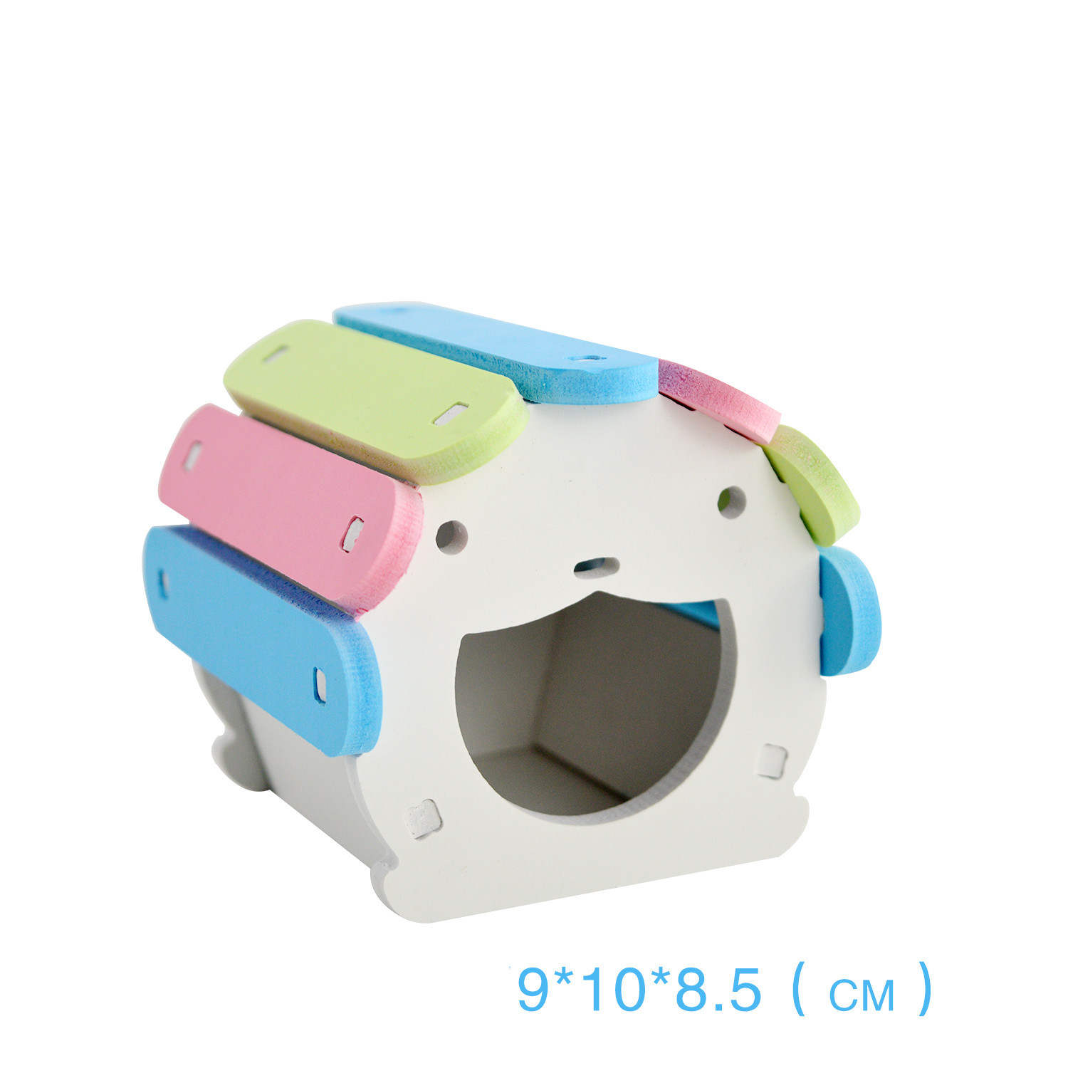 Colorful Hamster House Tunnel Toy – Durable PVC Nest with Ladder Playground