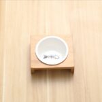 Elevated Bamboo Pet Bowls with Ceramic Dishes – Single, Double & Triple Feeding Station for Cats & Dogs