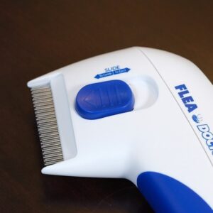 Flea Doctor-Electric Flea Comb for Pets – Safe Flea & Tick Remover for Dogs & Cats (Chemical-Free Grooming Tool)