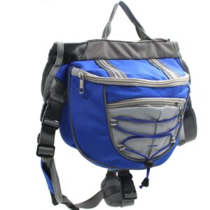 Plaid Nylon Pet Backpack – Outdoor & Hands-Free Carrier for Small Dogs and Cats