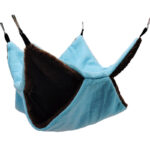 Soft Plush Hanging Hamster Hammock – Warm Double-Layer Small Pet Nest Bed
