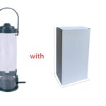 Hanging Outdoor Bird Feeder – Garden Tree Feed Station Plastic Food Dispenser