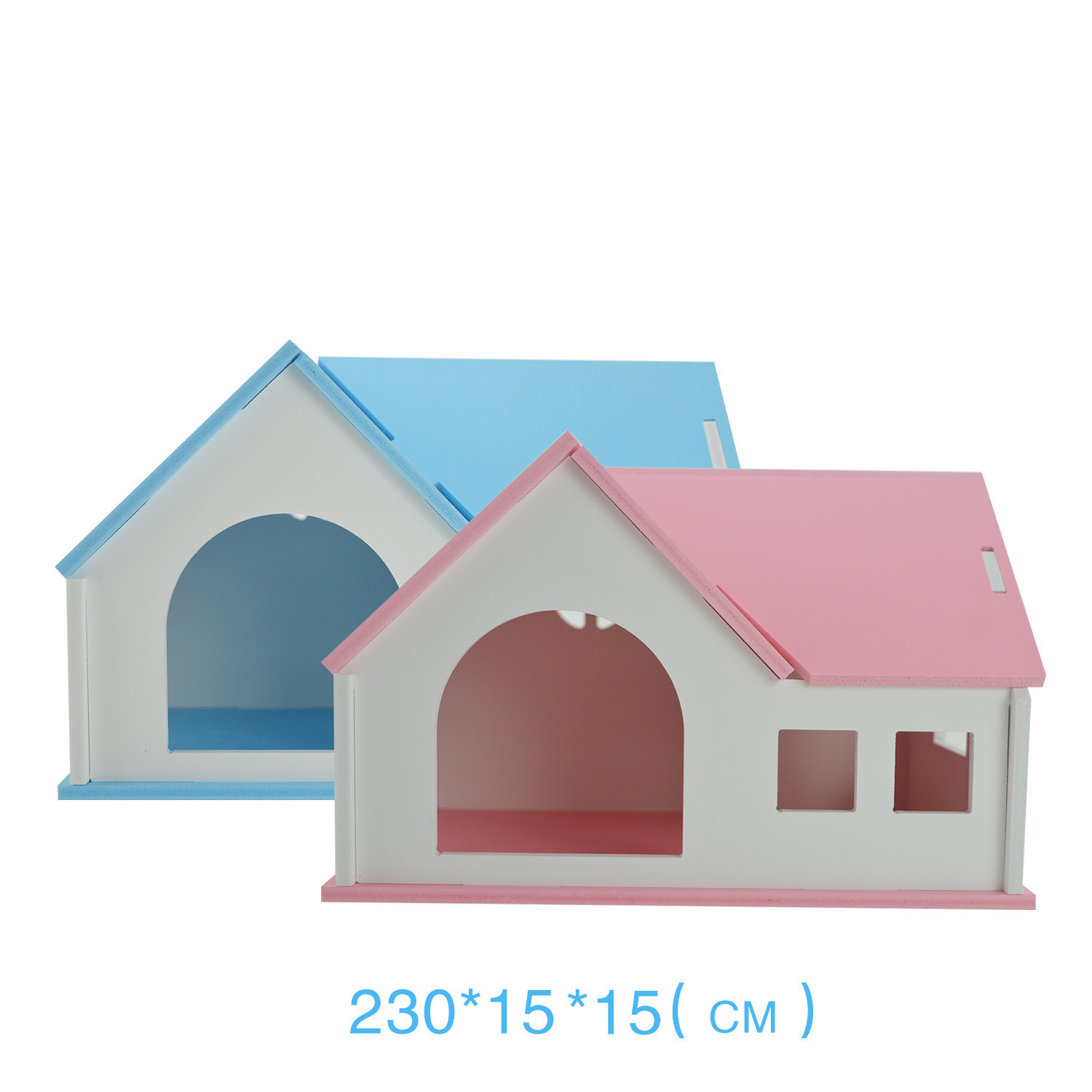 Colorful Hamster House Tunnel Toy – Durable PVC Nest with Ladder Playground