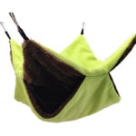 Soft Plush Hanging Hamster Hammock – Warm Double-Layer Small Pet Nest Bed