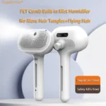 Grooming Tool, Detangling Comb, and Built-in Humidifier