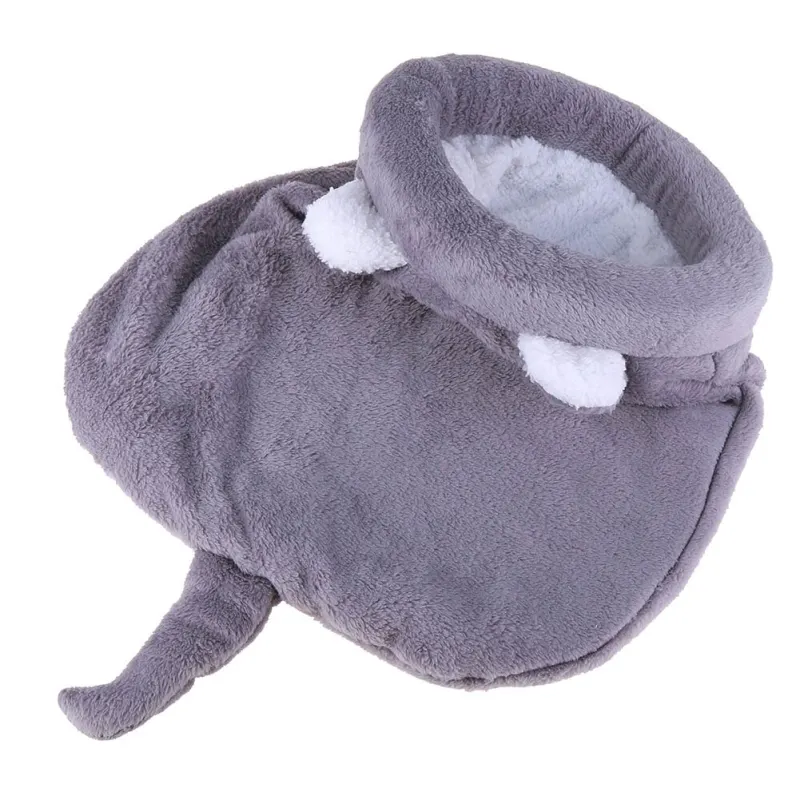 Plush Cat Sleeping Bag – Warm Fleece Foldable Pet Bed for Cats & Small Dogs - Image 4