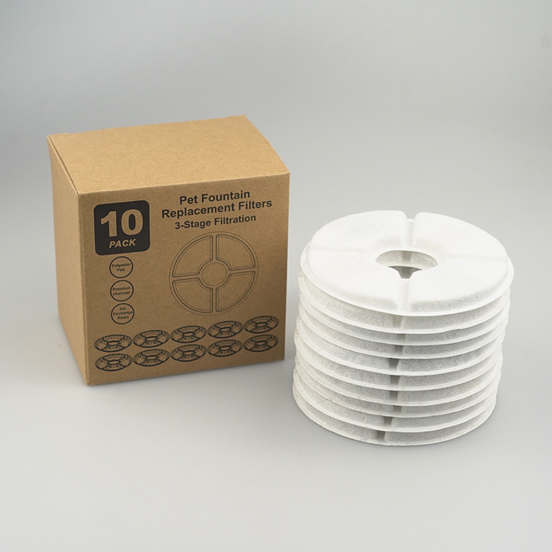 2.4L Stainless Steel Pet Water Fountain with LED