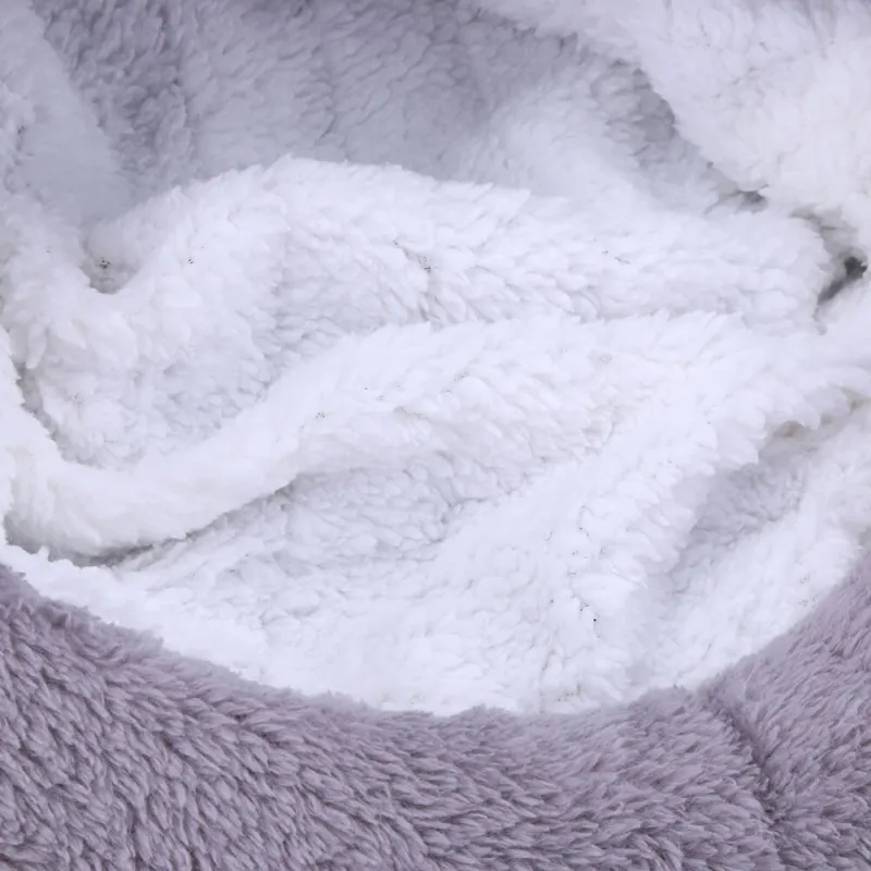 Plush Cat Sleeping Bag – Warm Fleece Foldable Pet Bed for Cats & Small Dogs - Image 5
