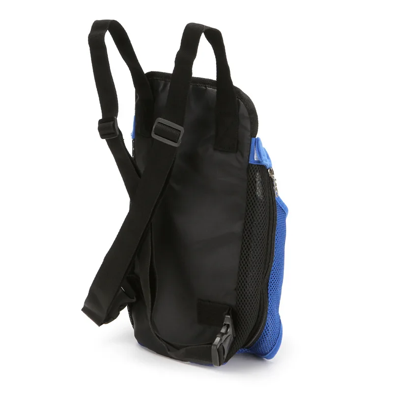 Backpack – Comfortable Dog and Cat Front Chest Travel Bag - Dark blue back
