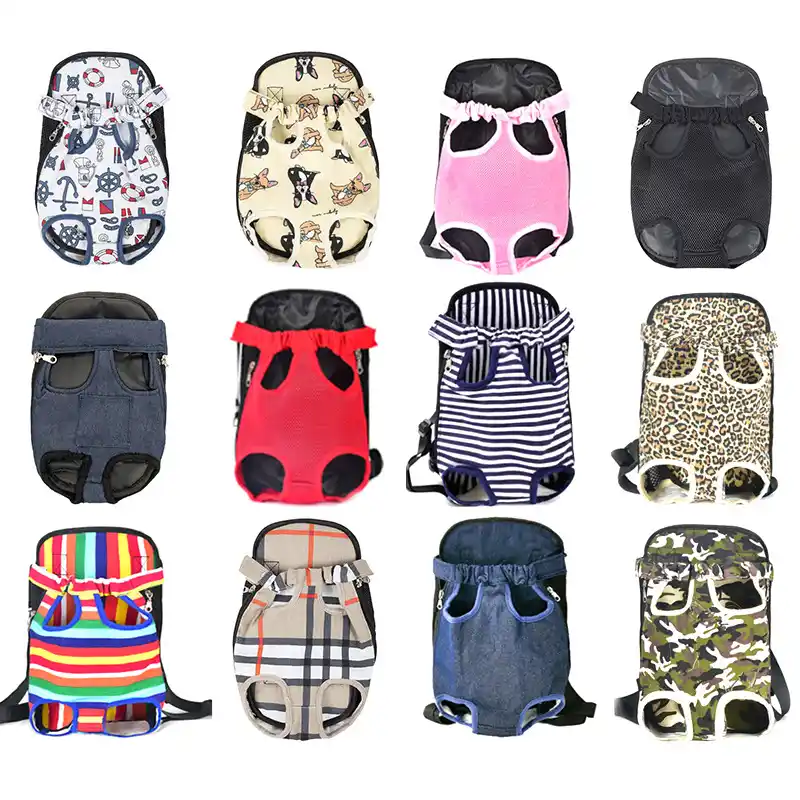 Portable Pet Carrier Backpack – Comfortable Dog and Cat Front Chest Travel Bag Collection