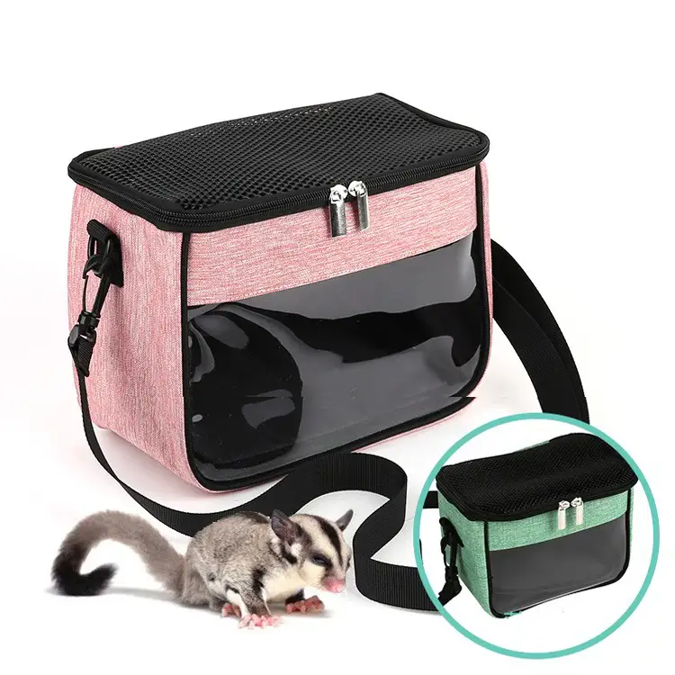 Portable Crossbody Pet Carrier Bag