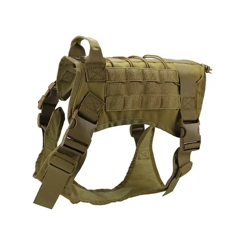 Tactical Dog Harness Vest – Heavy-Duty Adjustable Military Training & Walking Harness