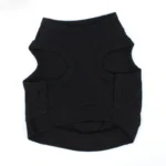 VIP Dog T-Shirt – Stylish Cotton Summer Pet Shirt (Black & Yellow Pattern)