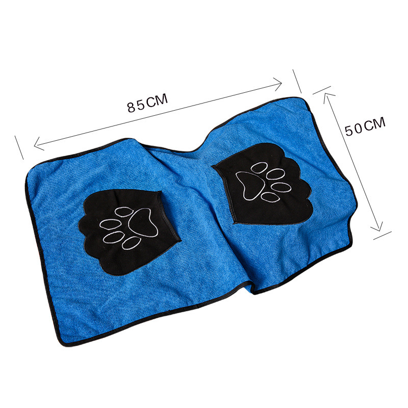 Soft Cotton Pet Towel & Blanket – Absorbent Multi-Use Dog & Cat Travel & Furniture Protector