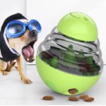 Interactive Dog & Cat Treat Dispensing Tumbler Toy – Adjustable Puzzle Feeder for Slow Feeding & Training