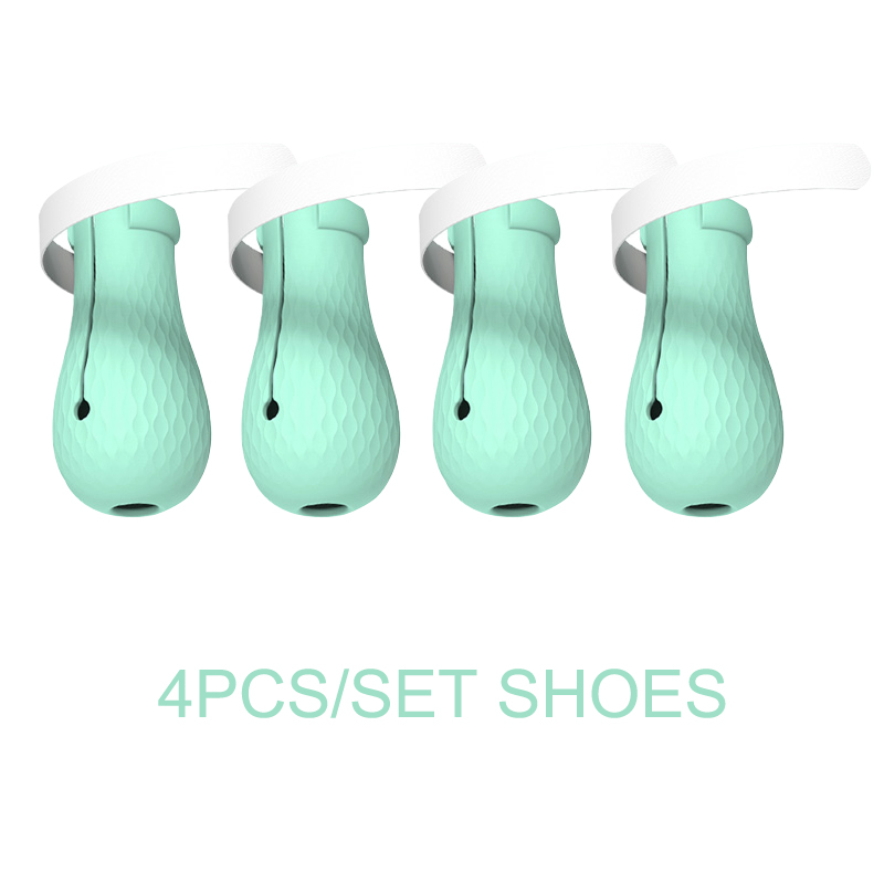 Adjustable Silicone Cat Paw Protector Boots – Anti-Scratch Grooming & Bathing Shoes