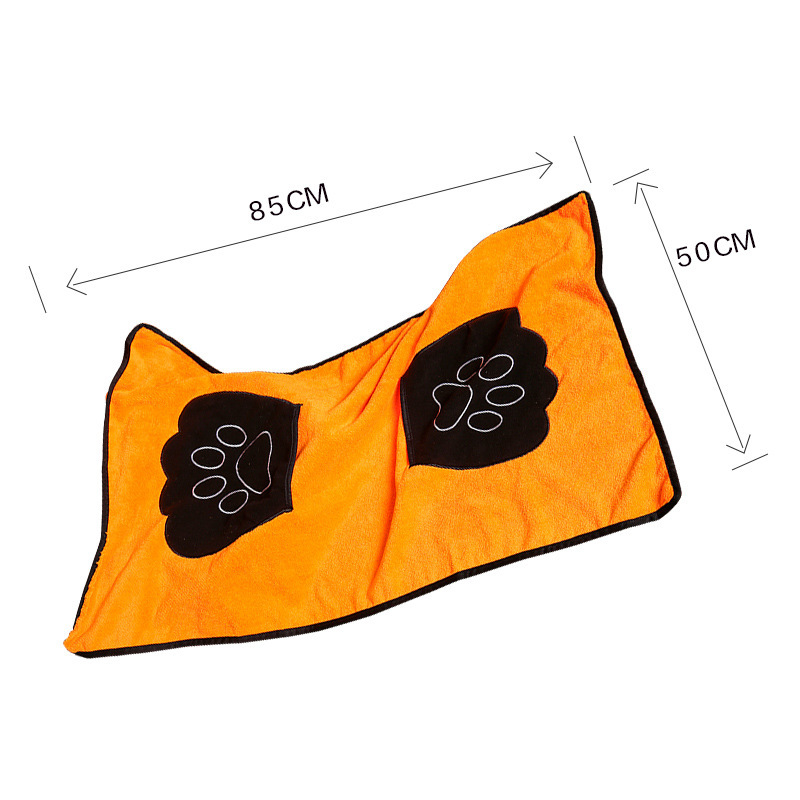 Soft Cotton Pet Towel & Blanket – Absorbent Multi-Use Dog & Cat Travel & Furniture Protector