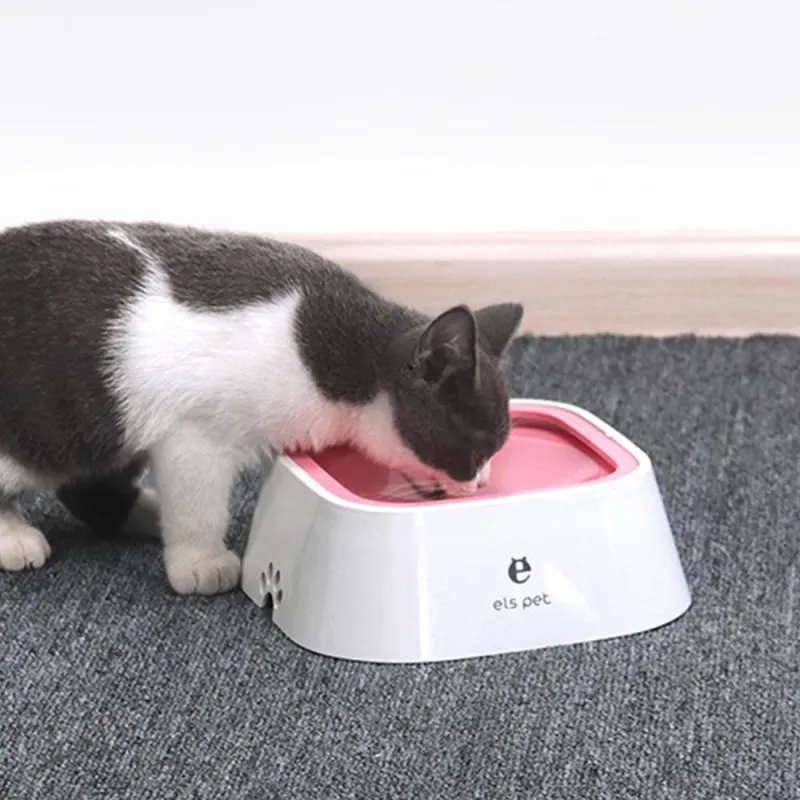 ELS-Pets 1.5L Floating Anti-Spill Pet Water Bowl for Dogs & Cats