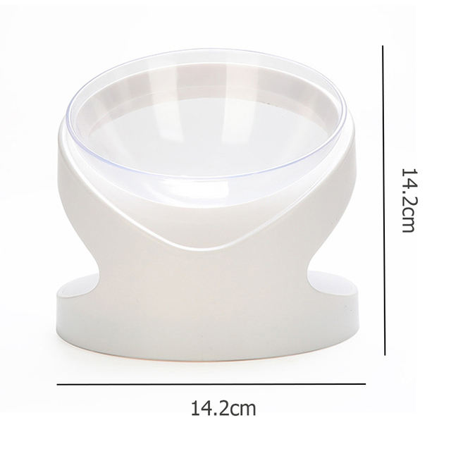 ErgoTilt™ Anti-Choke Slanted Pet Bowl (15° Elevated Design)