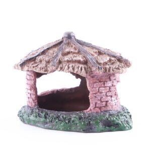 water-grass-landscaping-fish-tank-skull-reptile-pet-shelter-resin-ornaments