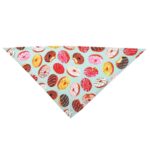 Fruit Print Pet Bandana – Adjustable Cotton Dog & Cat Summer Scarf
