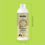 Destife 2-in-1 Pet Shampoo & Conditioner – Deodorizing, Smoothing & Fresh Scent for Dogs & Cats