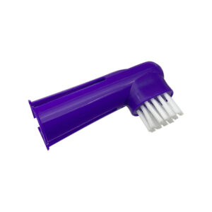 Pet Dental Care Set with Toothpaste, Dual-Head Toothbrush & Finger Brush