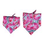 Fruit Print Pet Bandana – Adjustable Cotton Dog & Cat Summer Scarf