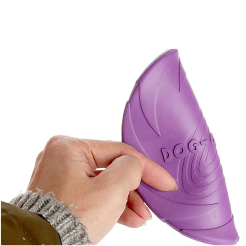 Dog-O-Soar – Interactive Dog Flying Disc Chew Toy – Durable Soft Rubber Training & Fetch Toy for Puppies & Dogs - Image 5
