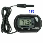 LCD Digital Aquarium Thermometer – Suction Cup Fish Tank Temperature Meter