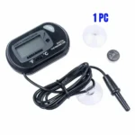 LCD Digital Aquarium Thermometer – Suction Cup Fish Tank Temperature Meter
