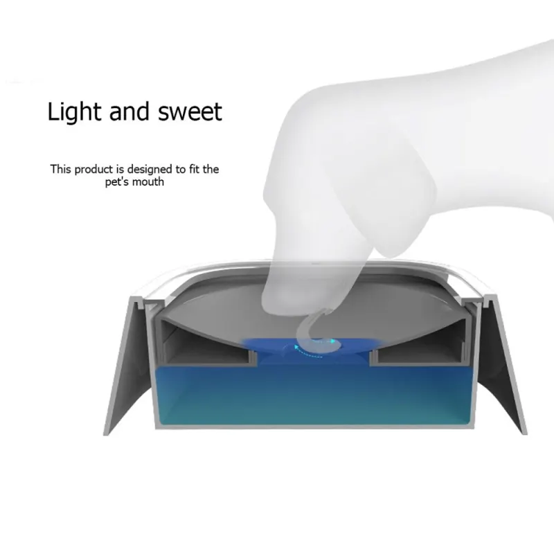 ELS-Pets 1.5L Floating Anti-Spill Pet Water Bowl for Dogs & Cats