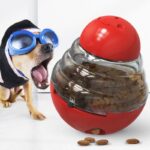 Interactive Dog & Cat Treat Dispensing Tumbler Toy – Adjustable Puzzle Feeder for Slow Feeding & Training