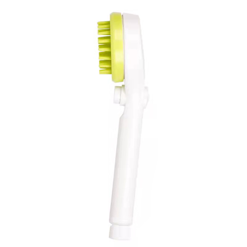 Pet Massage Bath Shower Nozzle – Dog & Cat Grooming Brush with Water Sprayer