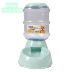 Large Capacity 3.8L Automatic Pet Feeder & Water Dispenser Bowl