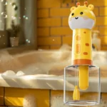 Giraffe Panda Automatic Bubble Machine – Pet Foaming Bath Maker