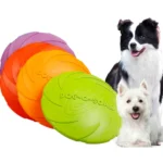 Dog-O-Soar – Interactive Dog Flying Disc Chew Toy – Durable Soft Rubber Training & Fetch Toy for Puppies & Dogs