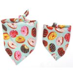 Fruit Print Pet Bandana – Adjustable Cotton Dog & Cat Summer Scarf