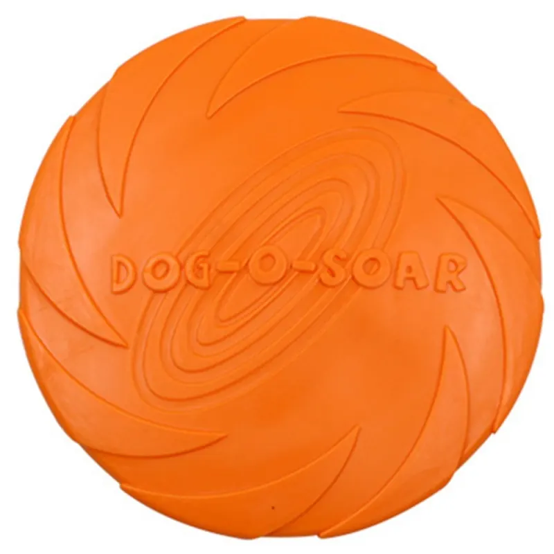 Dog-O-Soar – Interactive Dog Flying Disc Chew Toy – Durable Soft Rubber Training & Fetch Toy for Puppies & Dogs - Image 7