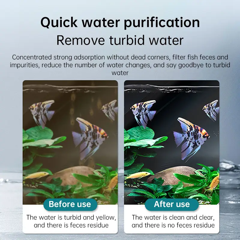 Multifunction Aquarium Sponge Filter & Water Pump – Silent Oxygenation Wave Maker