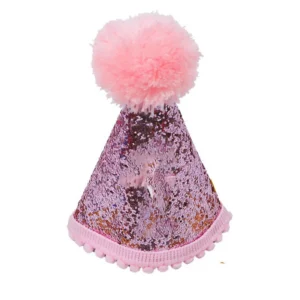 Pet Birthday Party Set – Cute Hat & Triangle Bandana Celebration Outfit