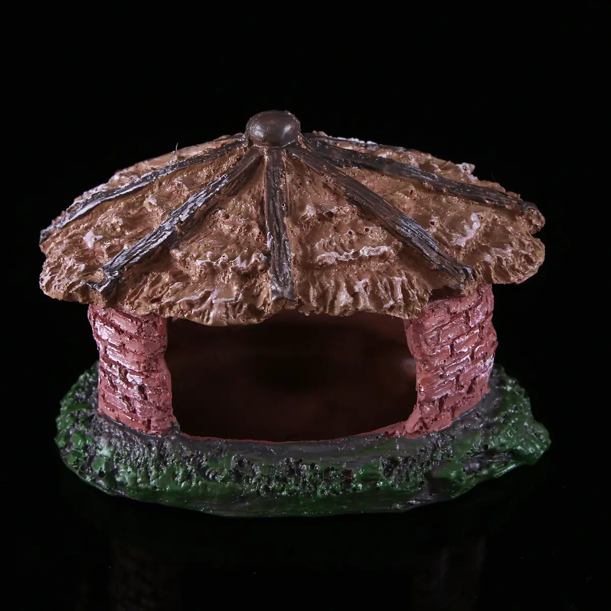 Resin Skull Aquarium Ornament – Fish Tank & Reptile Hiding Shelter