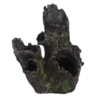 Resin Skull Aquarium Cave Ornament – Fish & Reptile Hiding Shelter