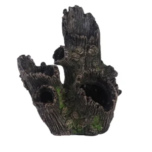 Resin Skull Aquarium Cave Ornament – Fish & Reptile Hiding Shelter